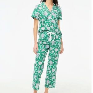 J.Crew Floral Pajama Set